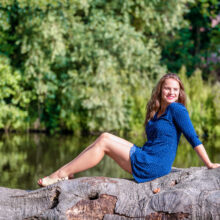 Nature portrait session in the grasslands of Hoge Veluwe National Park, Netherlands.